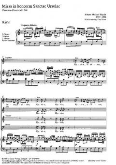 Missa in honorem Sanctae Ursulae MH 546 (Johann Michael Haydn) 