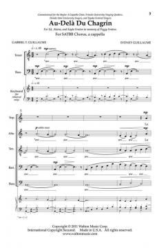 Au-Delà Du Chagrin (Beyond the Sorrow) von Sydney Guillaume 