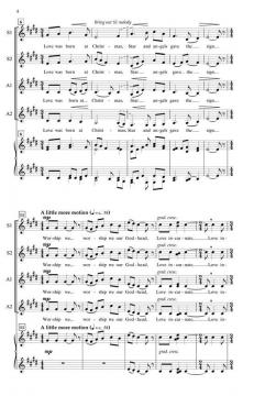 Love Came Down At Christmas von Edwin Fissinger 