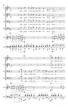 O Sing to the Lord von Dan Davison 