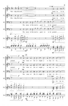 O Sing to the Lord von Dan Davison 