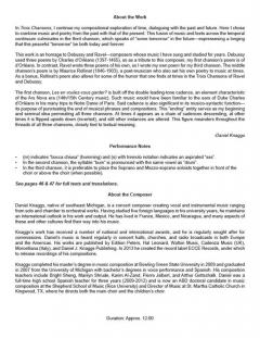 Trois Chansons von Daniel Knaggs 