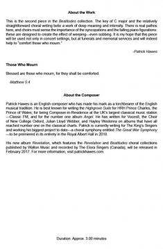 Those Who Mourn von Patrick Hawes 