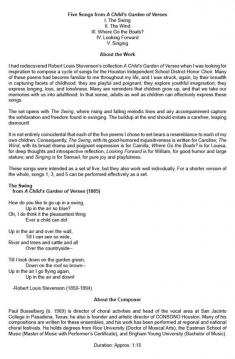 The Swing von Paul Busselberg 