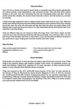 Haec Est Dies von J. Gallus Handl 