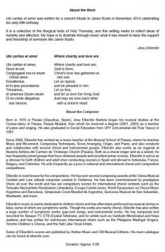 Ubi Caritas et Amor von Josu Elberdin 