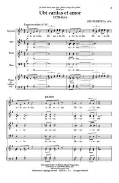 Ubi Caritas et Amor von Josu Elberdin 
