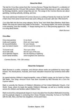 Circa Mea von Mark Burrows 