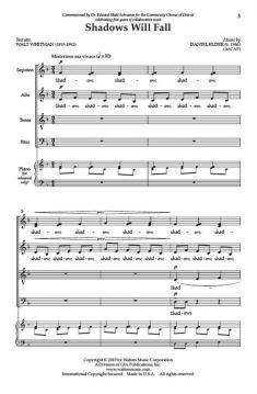 Shadows Will Fall von Daniel Elder 