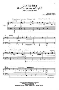 Can We Sing the Darkness to Light von Kyle Pederson 