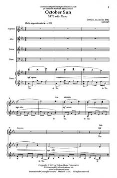 October Sun von Daniel Elder 