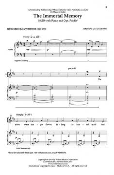 The Immortal Memory von John Greenleaf Whittier 