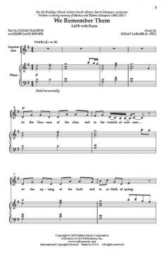 We Remember Them von Susan LaBarr 