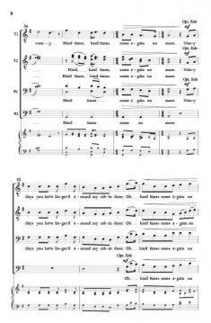 Hard Times von Stephen C. Foster 