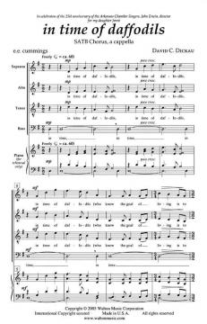 In time of Daffodils von David C. Dickau 