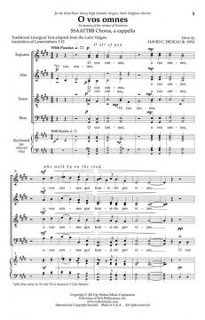 O Vos Omnes von David C. Dickau 