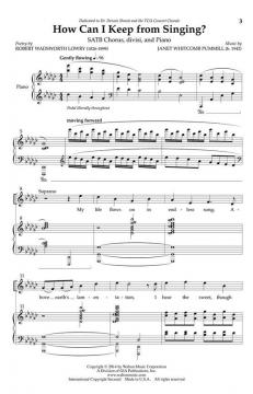 How Can I Keep from Singing? von Janet Whitcomb Pummill 