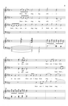 How Can I Keep from Singing? von Janet Whitcomb Pummill 