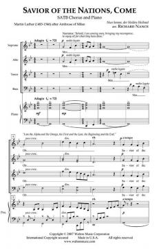 Savior of the Nations, Come 