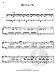 Winter Songs Piano Collection von Ola Gjeilo 