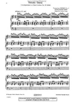 Toccata-Gloria von Charles-Marie Widor 