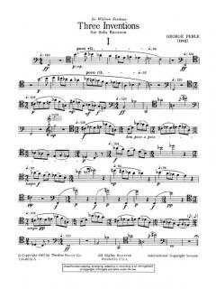 3 Inventions von George Perle 