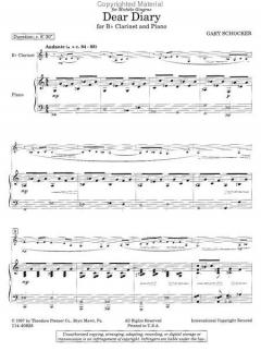 Dear Diary von Gary Schocker 