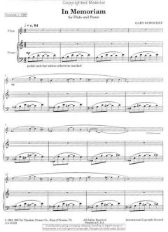 In Memoriam von Gary Schocker 