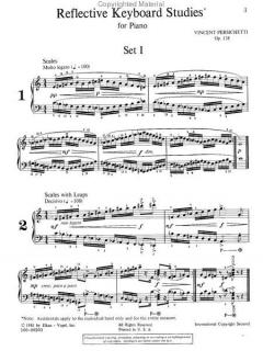 Reflective Keyboard Studies for Piano von Vincent Persichetti 
