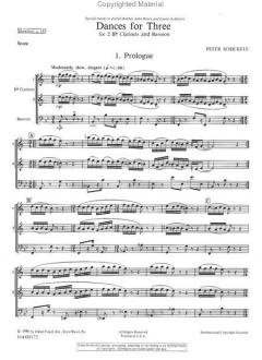 Dances for Three von Peter Schickele 