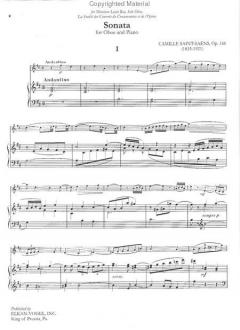 Sonata von Camille Saint-Saëns 