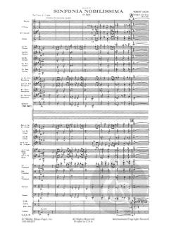 Sinfonia Nobilissima von Robert Jager 