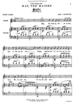 Singable Songs, High Voice 