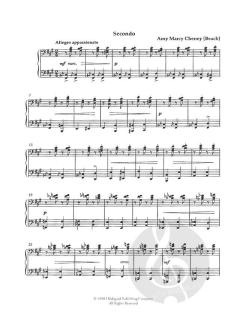 3 Movements for 4 Hands von Amy Beach 