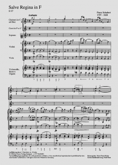 Salve Regina in F-Dur D27 (Franz Schubert) 