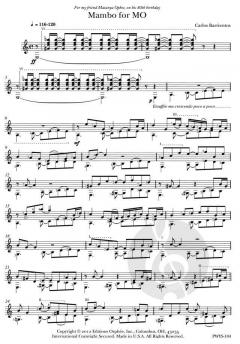 Mambo for MO von Carlos Barrientos 