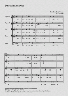 Dolcissima mia vita (Carlo Gesualdo) 