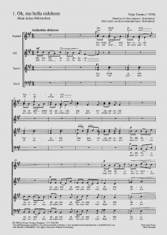 Oh, mu hella eidekene (Mein liebes Mütterchen) (Veljo Tormis) 