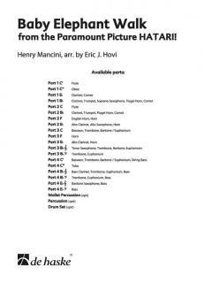 Baby Elephant Walk von Henry Mancini 