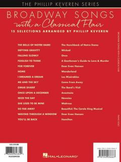 Broadway Songs with a Classical Flair 