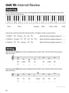 Piano Interval Workbook von Craig Sale 