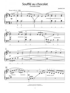 Au Chocolat - Original Piano Solos in Impressionist Style von Jennifer Linn 