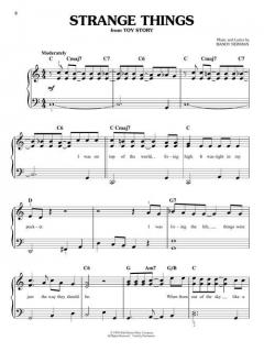 Toy Story Easy Piano Collection 