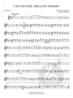 The Lion King for Tenor Sax 