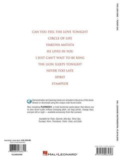 The Lion King for Tenor Sax 