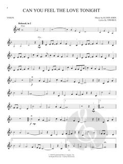 The Lion King for Violin im Alle Noten Shop kaufen