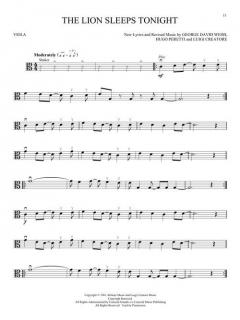 The Lion King for Viola im Alle Noten Shop kaufen kaufen