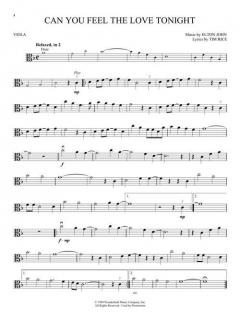 The Lion King for Viola im Alle Noten Shop kaufen kaufen