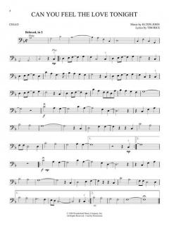 The Lion King for Cello im Alle Noten Shop kaufen kaufen