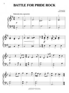 The Lion King (Big Note Piano) von Tim Rice 